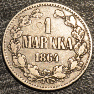 Finland 1864 1 Markka – 
