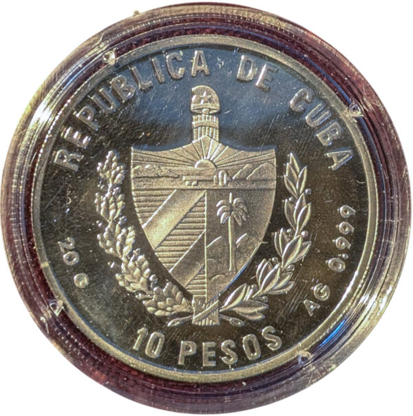 10 Pesos 2002, Athens 2004 Summer Olympics - Image 2