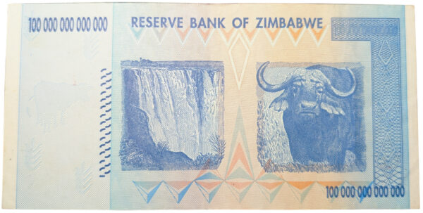 Zimbabwe 100 Trillion Dollars 2008 - Image 2