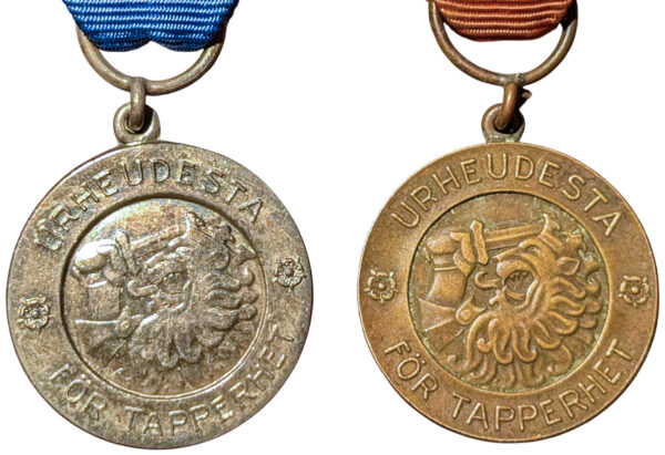 Finland 1941 Medal of Liberty 1st & 2nd Class