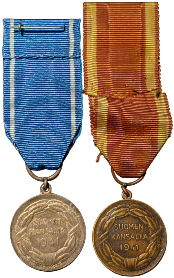 Finland 1941 Medal of Liberty 1st & 2nd Class - Image 3