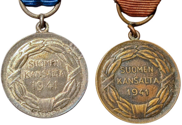 Finland 1941 Medal of Liberty 1st & 2nd Class - Image 4