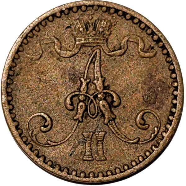 Finland 1866 1 Penni - Image 2