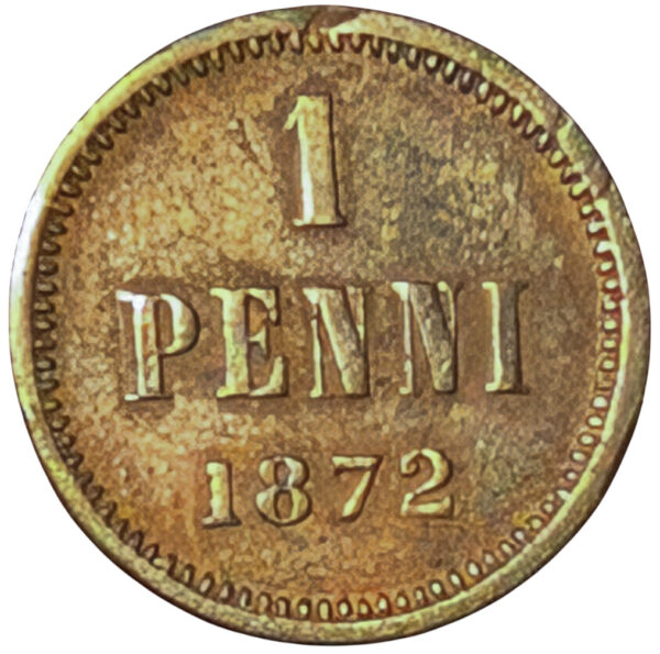 Finland 1872 1 Penni