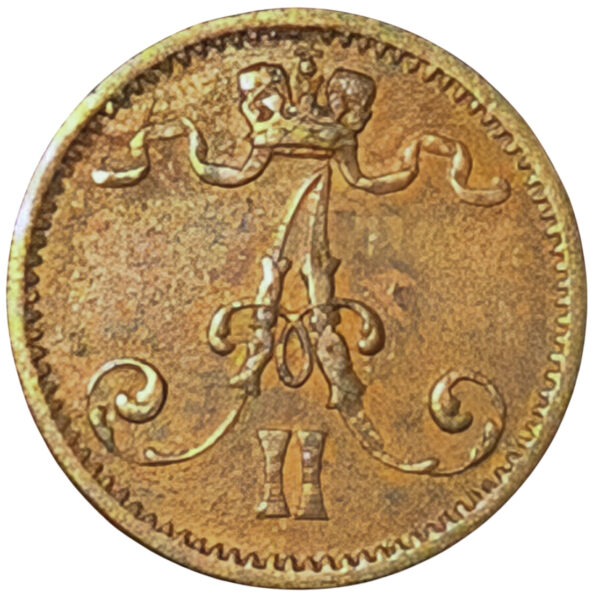 Finland 1872 1 Penni - Image 2