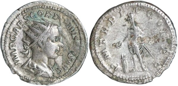 Gordian III AR Antoninianus, Rome, AD 240 - Image 3