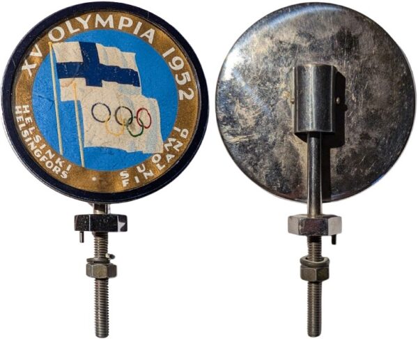 Helsinki 1952 Olympics, Car Badge - Image 4