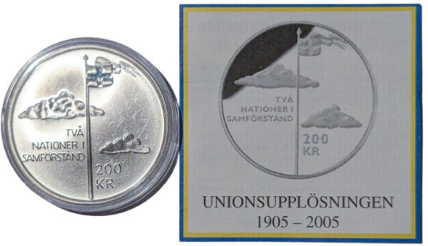 Sweden 2005 200 Kronor, End of the Swedish-Norwegian Union