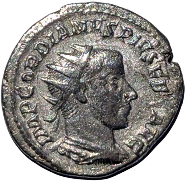 Gordian III 243 AD, AR Antoninianus, Rome