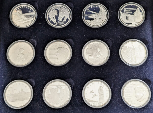 Finnish at Heart Silver Medal Series, 12pcs
