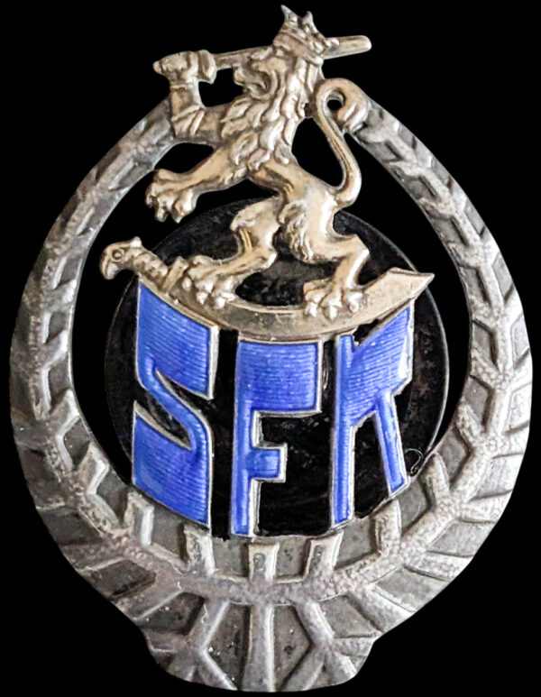 Finland Liberation War Volunteers from Archipelago SFK Badge