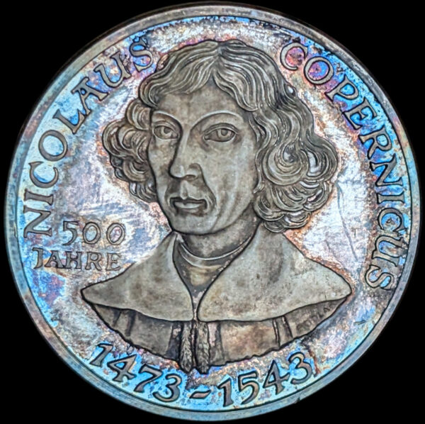 Nicolaus Copernicus 1473-1543 500th Anniversary Medal