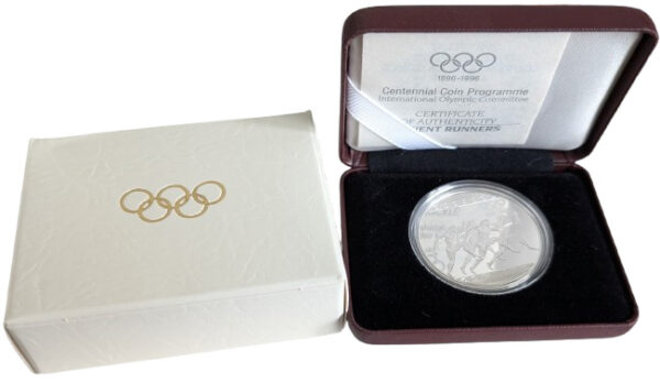 Greece 1996 100 Drachmai, 100th Anniversary of the Olympic Games - Image 3