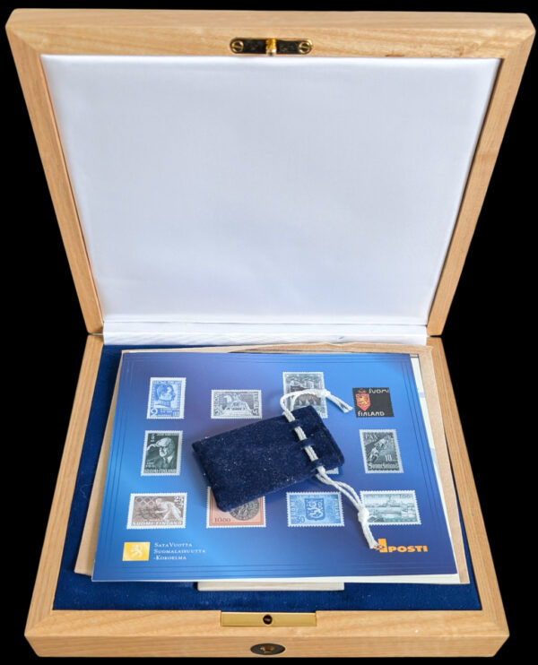 Finland 100 Years of Finnish Stamps Silver Collection - Image 2