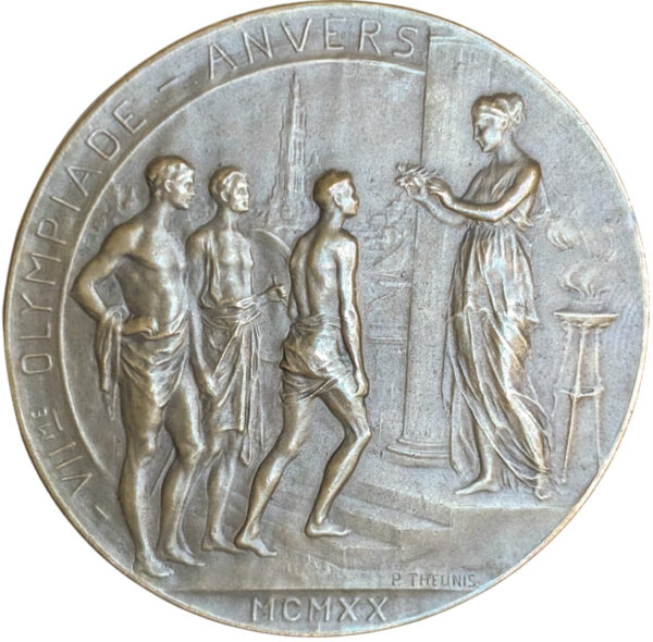 Antwerpen 1920 osallistujamitalli