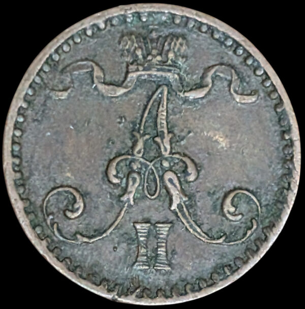 Finland 1865 1 Penni - Image 2
