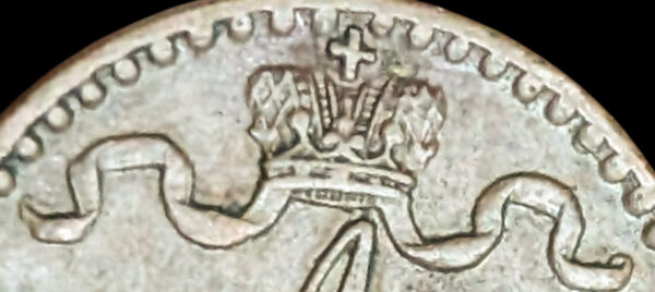Finland 1869 1 Penni, Large Cross Variety