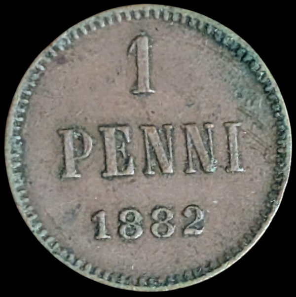 Finland 1882 1 Penni