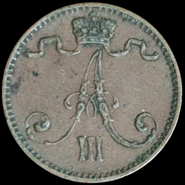 Finland 1882 1 Penni - Image 2