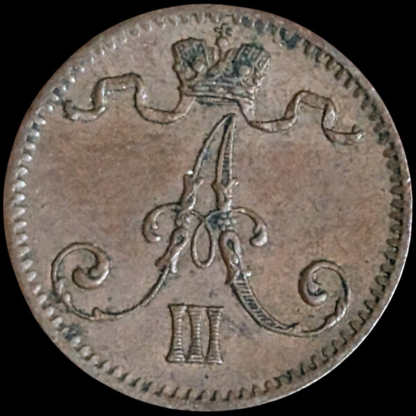 Finland 1884 1 Penni - Image 2