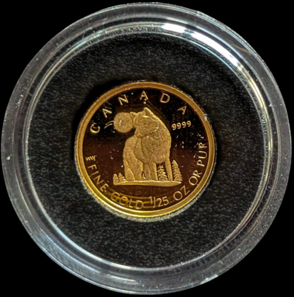 Canada 2007 50 Cents, Proof Gold 1/25 Oz 9999