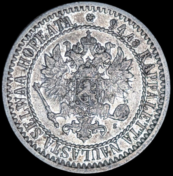 1 Markka 1865 s - Image 2