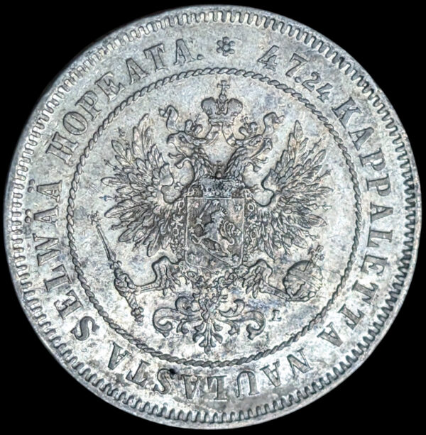 Finland 1908 L 2 Markkaa - Image 2