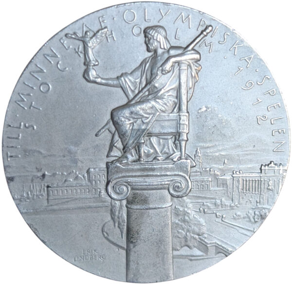 Sweden Participation Medal 1912 Stockholm Olympics