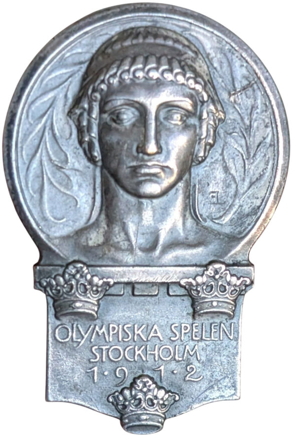 Tukholman olympialaisten osallistumismerkki 1912