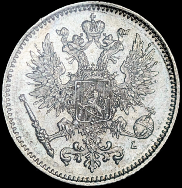 Finland 1893 L 50 Pennia - Image 2