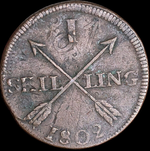 Sweden 1802 1 Skilling