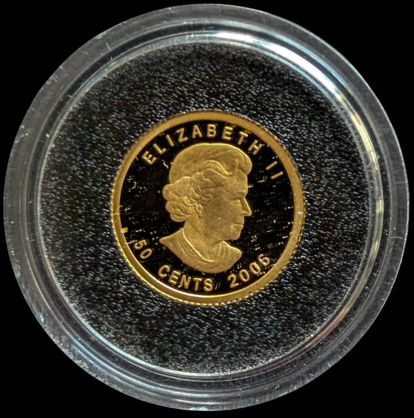 Kanada 50 Cents 2006, 1/25 Oz 0,9999 kultaraha - Image 2