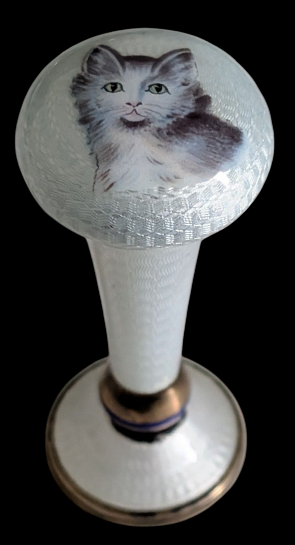 Silver & Enamel Seal Matrix - Image 2