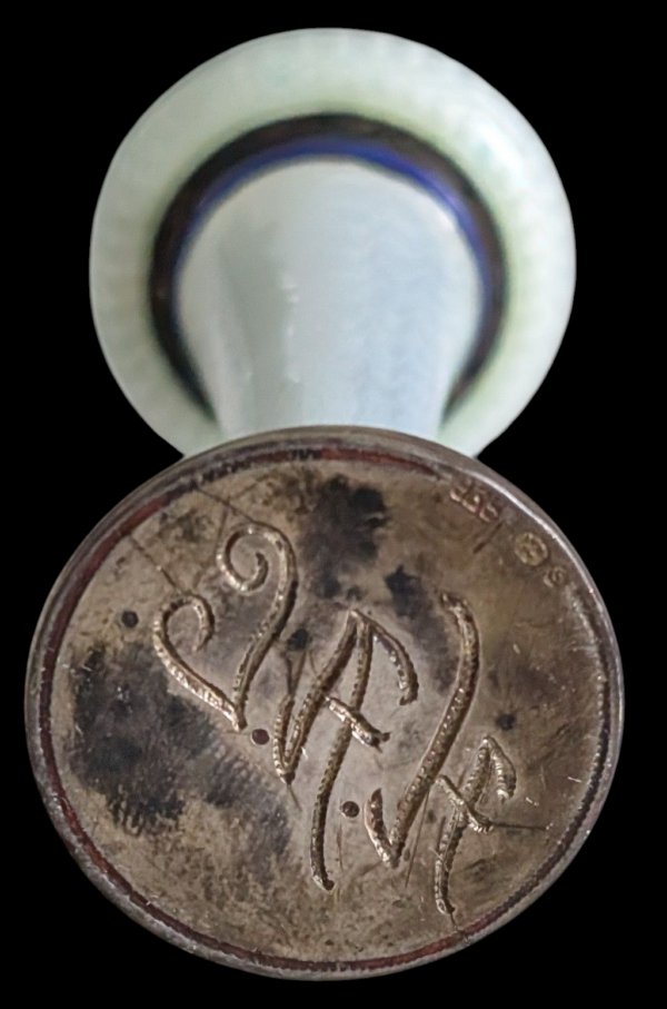 Silver & Enamel Seal Matrix - Image 4