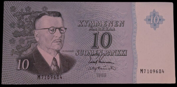 10 Markkaa 1963 M7109684 Leinonen – Törnroth