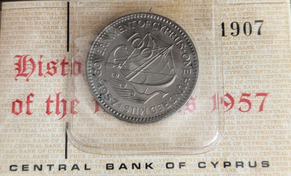 Kypros 100 Mils 1957