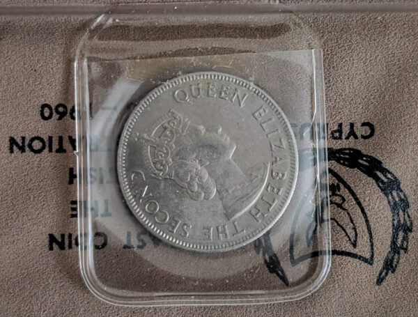 Kypros 100 Mils 1957 - Image 2