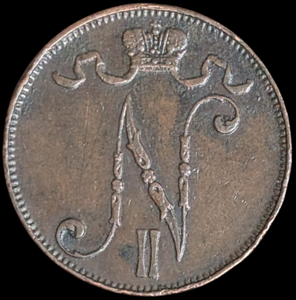 5 Penniä 1910 - Image 2