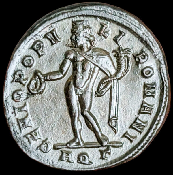 Galerius 293-305 AD, Æ Follis, Aquileia - Image 2