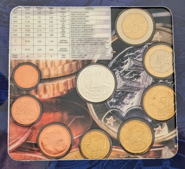 Slovakia 2009 Mint Set & Silver Jeton - Image 4