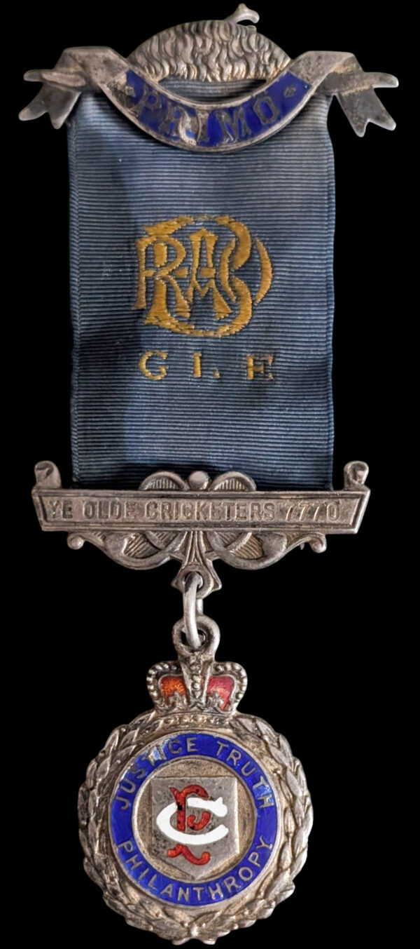 Masonic Silver Medal 1955 - Image 2