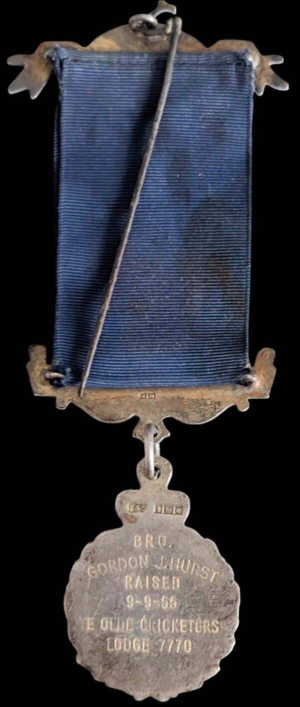 Masonic Silver Medal 1955 - Image 3