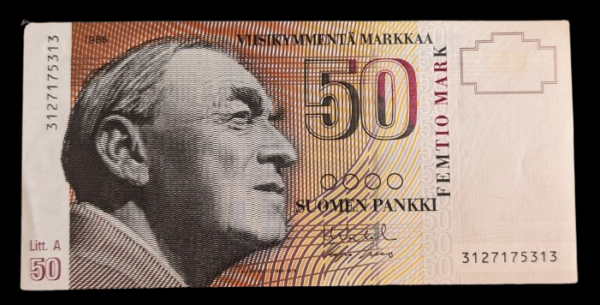 Finland 1986 50 Markkaa Litt A 3127175313 Vanhala – Levo