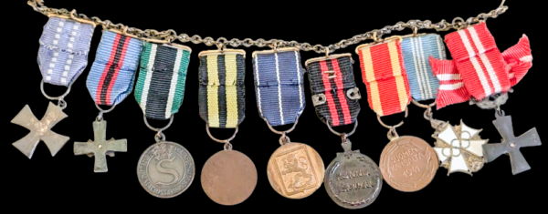 Finland Medal Bar & Miniatures - Image 5