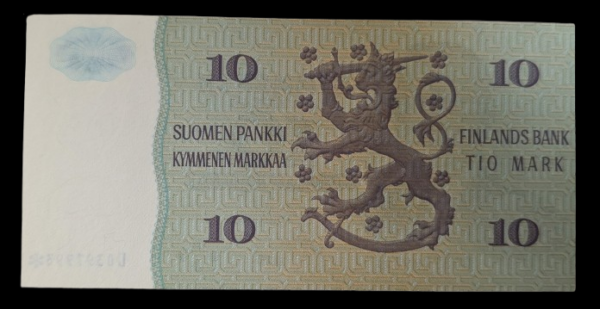 Finland 1980 10 Markkaa Star/Replacement D0397993 Kullberg – Nars - Image 2
