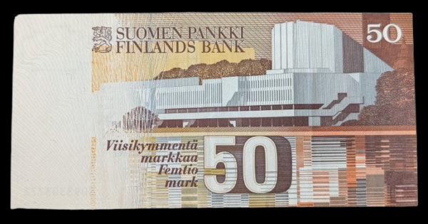 Finland 1986 50 Markkaa Litt A 3093303772 Holkeri – Heinonen - Image 2