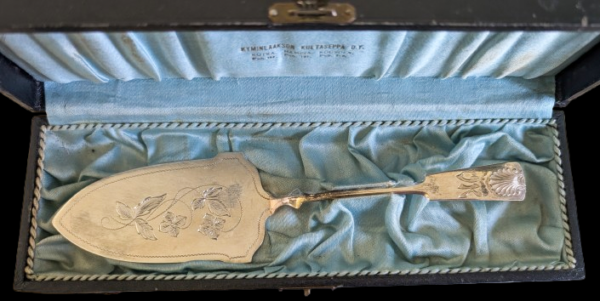 Silver Cake Spatula, Finland, 1929 - Image 3