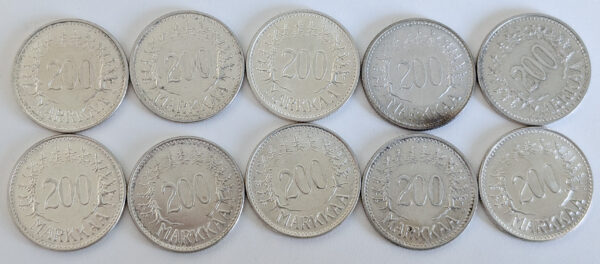 200 Markkaa 10kpl 1956-1957 - Image 2