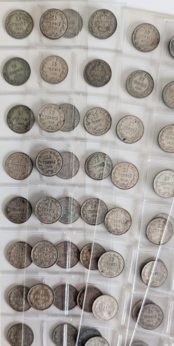 Finland 1866-1917 25 Pennia 169pcs - Image 3
