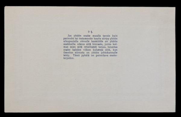 IKL Printing Press Company Ltd., 1000 Markkaa 1936 - Image 2